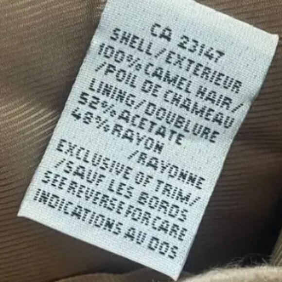 Talbots Camel Hair Jacket - Picture 2 of 5